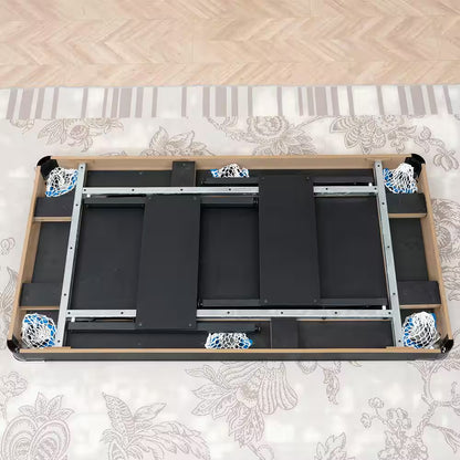 65.75 In. Green Portable Pool Table Game Billiard Table - Includes Full Set of Balls 1 Brush 1 Triangle Rack 2 Chalk