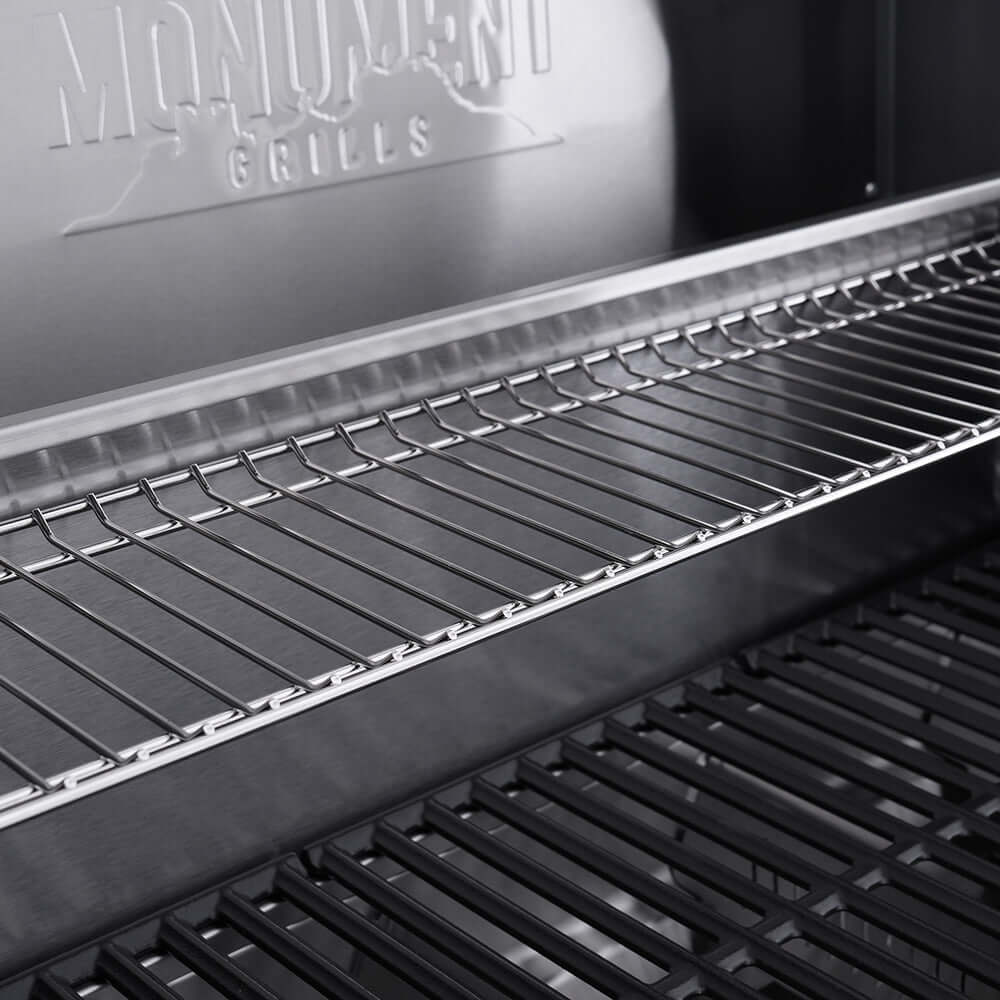 Smart Stainless Steel Gas Grill with Clearview® Window & 5-Burner System