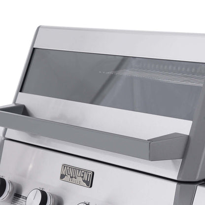Smart Stainless Steel Gas Grill with Clearview® Window & 5-Burner System