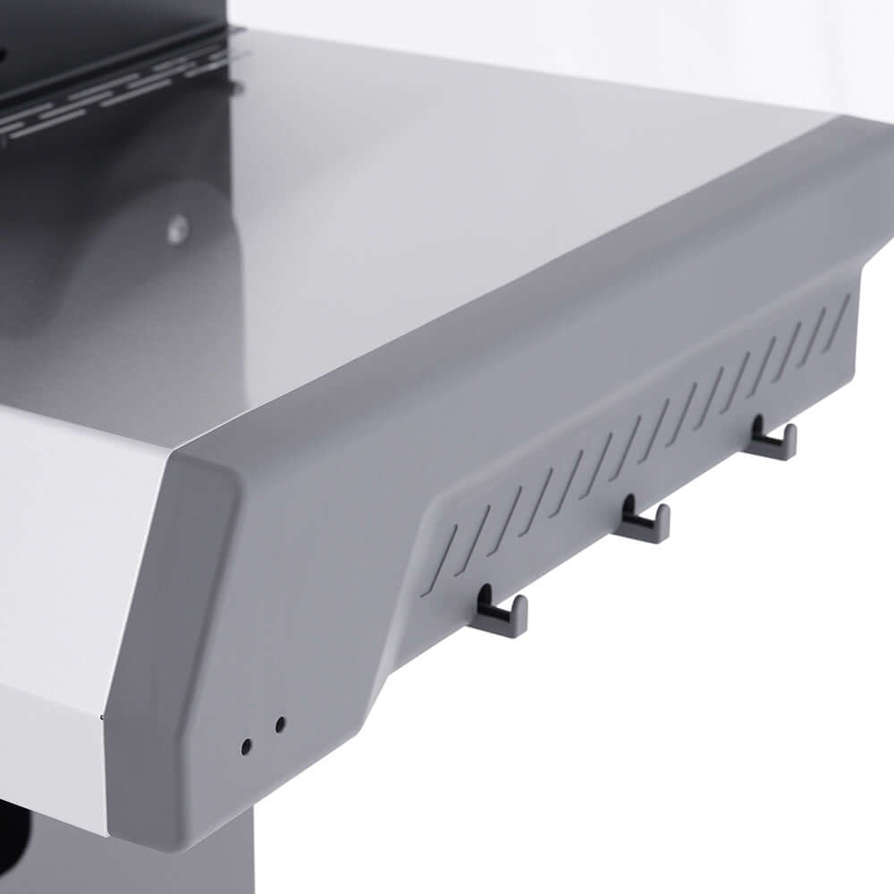 Smart Stainless Steel Gas Grill with Clearview® Window & 5-Burner System