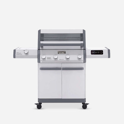 Smart Stainless Steel Gas Grill with Clearview® Window & 5-Burner System