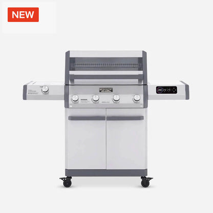 Smart Stainless Steel Gas Grill with Clearview® Window & 5-Burner System